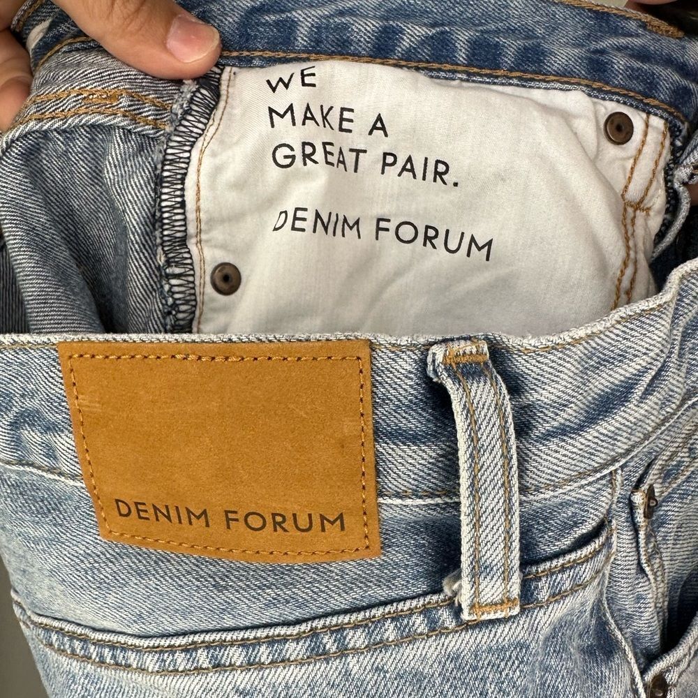 Aritzia Denim Forum The Joni High Rise Loose 26l Size 27 Straight Leg High Rise - Picture 8 of 9